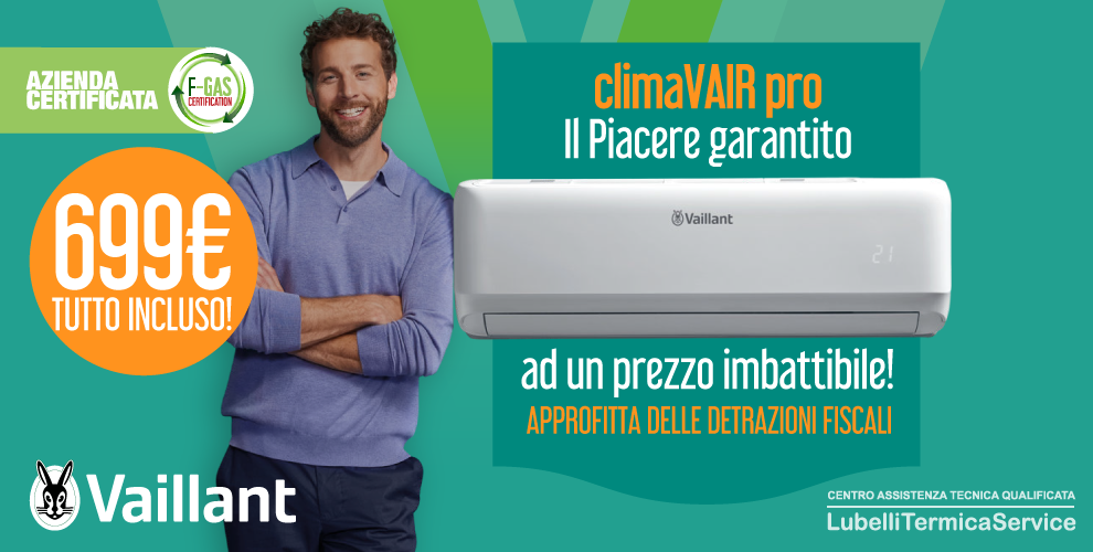 Climatizzatore climaVAIR pro in offerta