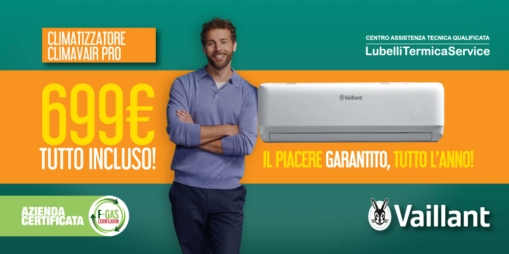 Climatizzatore climaVAIR pro in offerta. Offerta climatizzatore vaillant a napoli