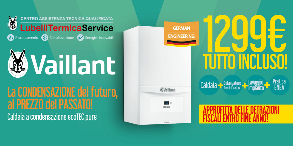 Offerta centro tecnico qualificato Vaillant Napoli nuova caldaia Vaillant ecotec pure | Offerta sostituzione caldaia Vaillant | Sostituzione caldaia nel 2024